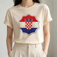 Croatia top tees girl gyaru japan Retro graphic aesthetic shirt gyaru clearance gothic streetwear