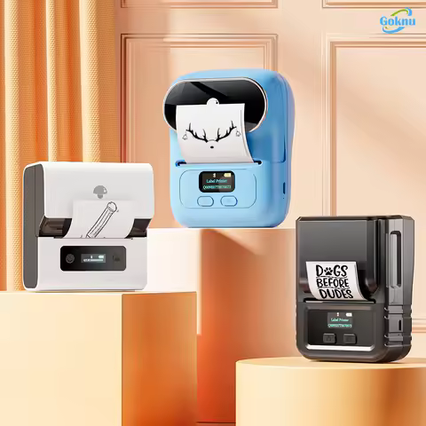 Phomemo M110 M221 M220 M120 Label Maker Multifuntional Mini Label Printer Bluetooth Thermal Printer 