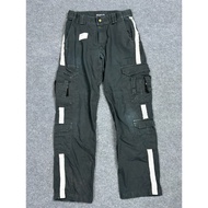 (Waist 34 Length 43) Tactical Pants 5.11 Genuine Cargo American Mechanic Style Thick Fishbone Cloth 