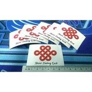 2pcs Sticker MYSTIC KNOT SYMBOL