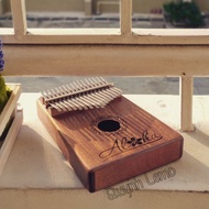17-key Kalimba engraved with Aloha image - free full accessories
