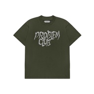 Heavyweight T-shirt - Army Green - Problem Club - Boner T-shirt