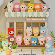 Ozai Furry Animals Shelter Bean Blind Box Box