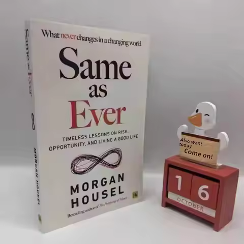 By Morgan Housel The Psychology of Money And Same as Ever Book in English Paperback