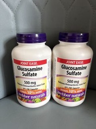加拿大維栢健webber naturals glucosamine Sulfate 氨基葡萄糖 500毫克 330粒