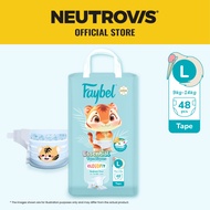 Faybel Baby Essestial TAPE Diaper - L 48pcs (TAPE)
