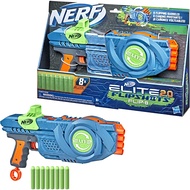 NERF Elite 2.0 Flipshots Flip-8 Blaster, Rotating Dart Barrels, 8-Dart Capacity, 8 Elite Darts, Toy 