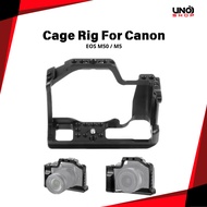 Cage Rig for Canon EOS M50 / M5 Cold shoe Mount Protective Case