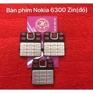 Nokia 6300 zin keyboard (red)