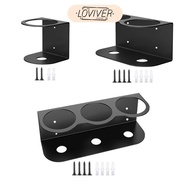 LOVIVER Spray Can Organizer, Wall Mounted Spray Bottle Holder, Metal Paint Can Organizer Shelf, Spra