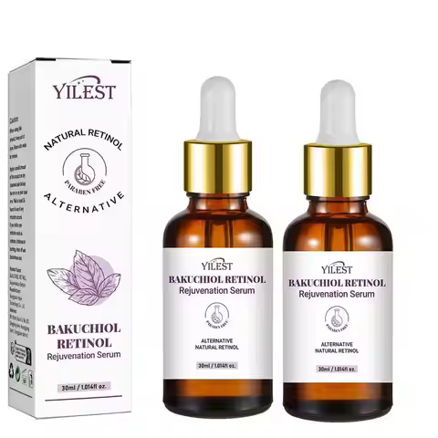 1/2PCS Bakuchiol Retinol Rejuvenation Serum For Face Minimize Wrinkle Retinol & Vitamin Face Serum K