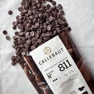 Callebaut 811 Callebaut Dark Chocolate Well Bitter 54.5% belgian/ - callebaut