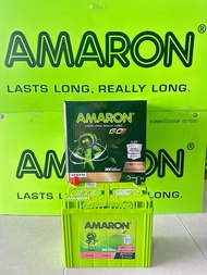 แบตใหม่เพิ่งเข้า Amaron รุ่นGO 46B24L ขนาดยาว24 กว้าง13 สูง23 เซนติเมตร รับประกัน 1 ปี