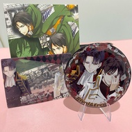 Attack On AOT pin badge gacha blind pack levi eren mikasa selected can choose unofficial