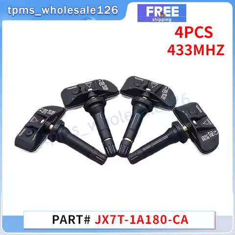4PCS Car Tire Pressure Monitor System Sensor JX7T-1A180-CA For Ford Explorer Focus IV Kuga S-Max Tra