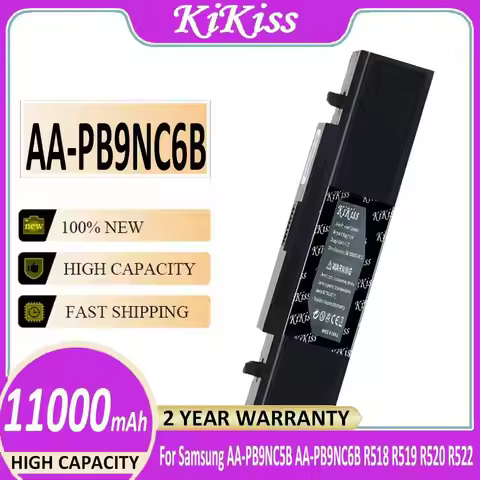 Laptop Battery AA-PB9NC6B 11000mAh For Samsung R518 R519 R520 R522 R540 R580 R610 R620 R700 R425 R43