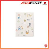 【Direct from Japan】Midori Pocket Diary Notebook 2024 A6 Weekly Cat Pattern 22248006 (Starts in Jan. 2024)
