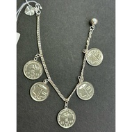 5 cents silver bracelet