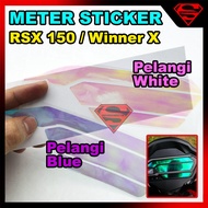 Tinted Meter Rainbow Honda RSX150 RSX 150 Meter Sticker