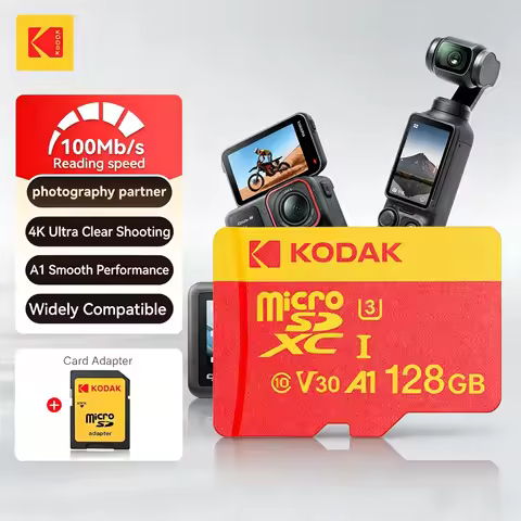 KODAK Micro SD Card 256GB 128GB 64GB 32GB UP TO 100MB/s U3 TF Card High Speed for Phone Camera Drone