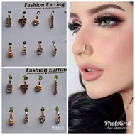 Nath clip nose earring/ Indian accessory/ Indian jewelry/ Indian earrings Indian accessories