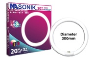 NASONIK LED Circular Tube Light 20W Cool Daylight 6500K