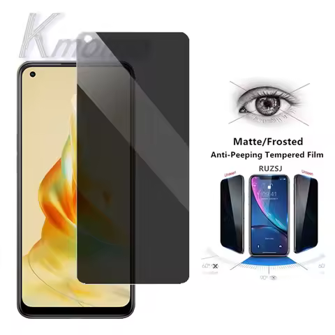 Privacy Tempered Glass Screen Protector OPPO Reno8 T 4G Reno 8 Pro+ 8Z 7Z 6Z 5G 8 Lite 7 Se 5G 5Z 5 