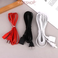 MESHOPMY Power Extension Cord, PVC Copper AC Power Cord, 2/3/5m Two-pin Wire
