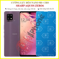 Clear or rough nano flexible tempered film for Sharp Aquos Zero6 (Zero 6)