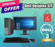 คอมพิวเตอร์ แบนด์ Pc Dell Optiplex 3010/3020/7010/7020/9010/9020 sff Core i3 i5 i7 พร้อมจอคอม