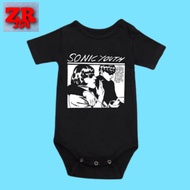 KATUN HITAM BABY JUMPER SONIC YOUTH BABY CLOTHING T-SHIRTS METAL ROCK BABY KIDS AGES 0 - 12 MONTHS T