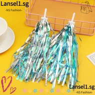 LANSELL 2pcs Streamers Tassel  Colorful Gift Bike Bicycle Decoration