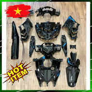 🇻🇳EXCITER HLY ORIGINAL INNER SET HITAM KILAT DIAMOND Y15ZR V1 V2 INNER KILAT LC135 V2 V7 V8 LC 135 F