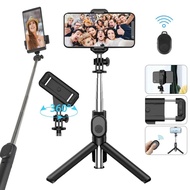 Adjustable bluetooth Selfie Stick Desktop Tripod Stand Mobile Phone Holder