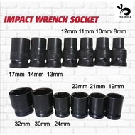 1/2" (8mm-32mm) CRV Electric Impact Wrench Hex Socket Head Adaptor Socket Wrench Set