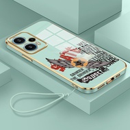 HP Phone Case For Xiaomi POCO F5 F4 F4 GT F3 F2 Pro F1 Case Basketball and Wing Pattern Phone Case L