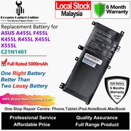 ASUS Laptop Battery C21N1401 5000mAh for Asus A455L A455LN F455L K455L R455L X455L X455LN X555L