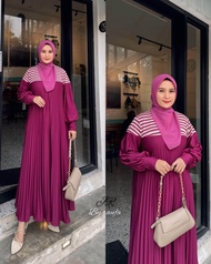 COD | GAMIS JERSEY KNIT COMBINASI TERBARU TERMURAH MODEL TERBARU