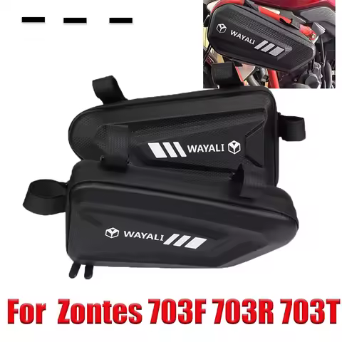 Motorcycle Saddlebags For Zontes 703F F703 703R 703T ZT 703 F R T ZT-703F Waterproof Side Bag Packag