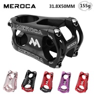 MEROCA Mountain Bike Stem 31.8X50mm Bike Handlebar Stem Fits Most Bicycle Power Bike Trails Ultra Li
