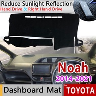 Car Dashboard Cover Dash Mat for Toyota Noah Voxy Esquire R80 2014~2021 Pad Sunshade Cushion Sunshield Visor Parasol Accessories