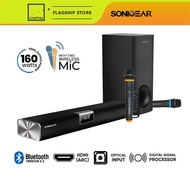SonicGear SonicBar BT5302 AirBass XB Bluetooth 5.3 Wirelss Soundbar Subwoofer 160w With Dual Wireles