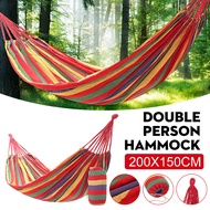 Outdoor Travel Leisure Cotton Camping Hammocks Duyan Sleeping Material Hammock Duyan