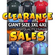 *Clearance* 24/25 3XL 4XL Jersey Big Size Jersey Big Size Jersey Giant Size Jersey 3XL 4XL