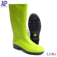 [PREMIUM ORIGINAL] AP 2017 LEMON GREEN 37-43 - RUBBER SAFETY BOOTS - AP BOOTS