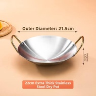 Thickened 316 Stainless Steel Wok