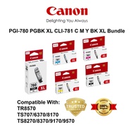 CANON PGI-780XL CLI-781XL C M Y BK PGBK Printer Ink Cartridge Bundle