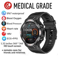 2024 New Smart Watch For Men 1.32 Inch Full Touch Bracelet Fitness Tracker Sports Watches Bluetooth Call Smart Clock Men Smartwatch G3
