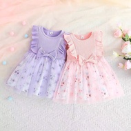 连衣裙dress女童连衣裙2025韩系新款小碎花裙女童纱纱裙夏装甜美公主裙批发新款26.7.28