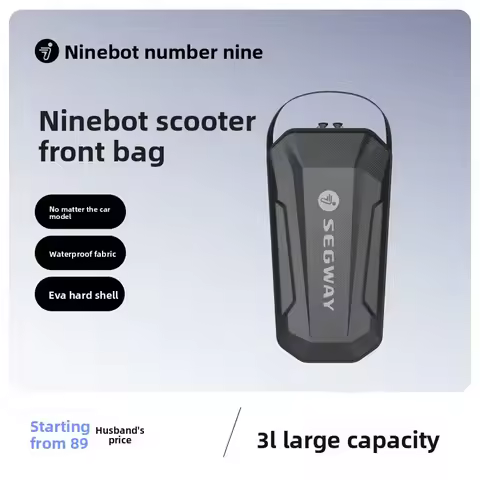 Original 3L Front Hanging Bag for Segway Ninebot ZT3 Pro G3 E3 F2 F3 Pro & for Xiaomi Electric Scoot